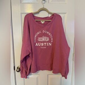 Anthropologie Maeve Austin Hotel Harmonic Pullover size 2X